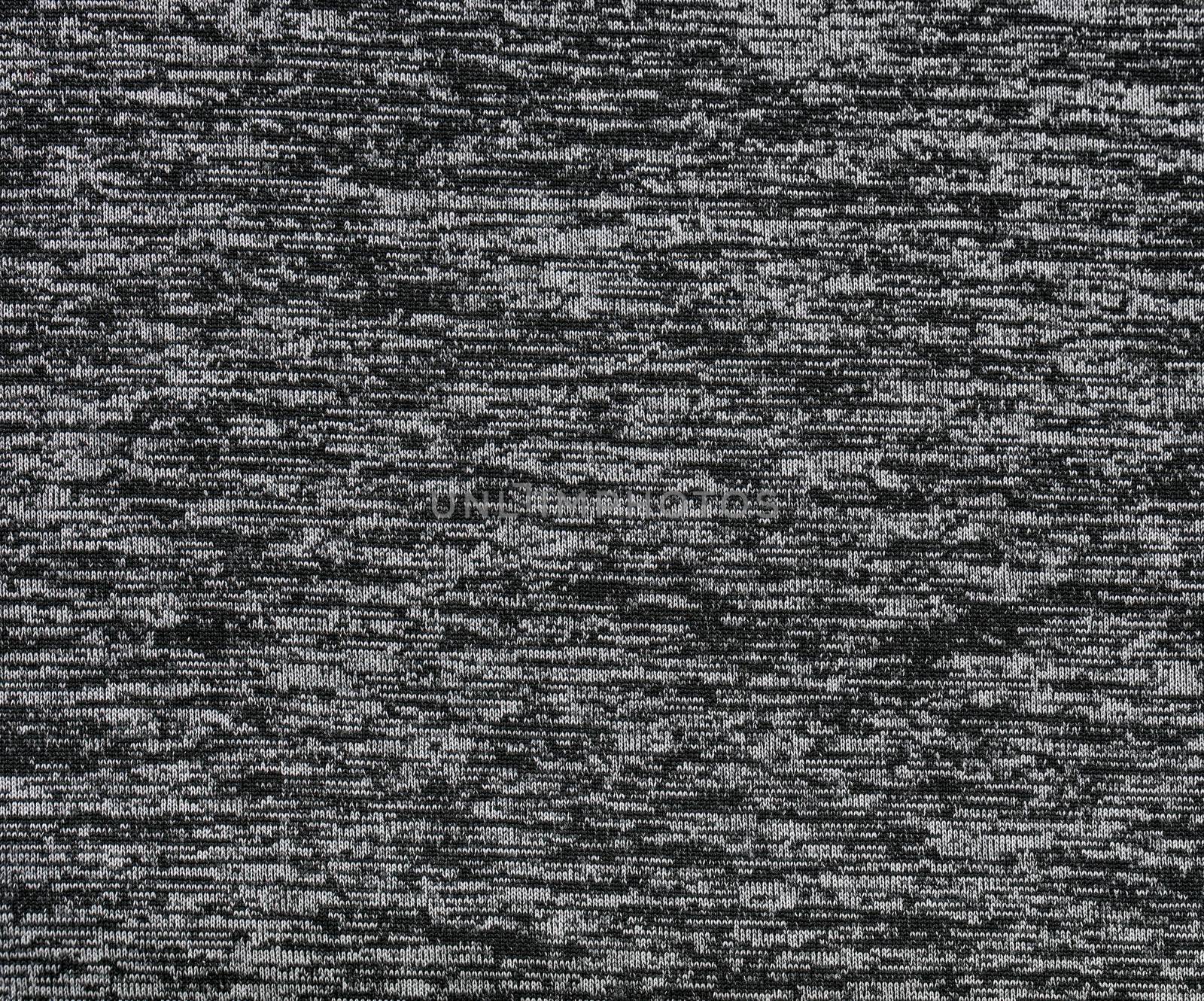 Background of dark cloth patterns in black and gray