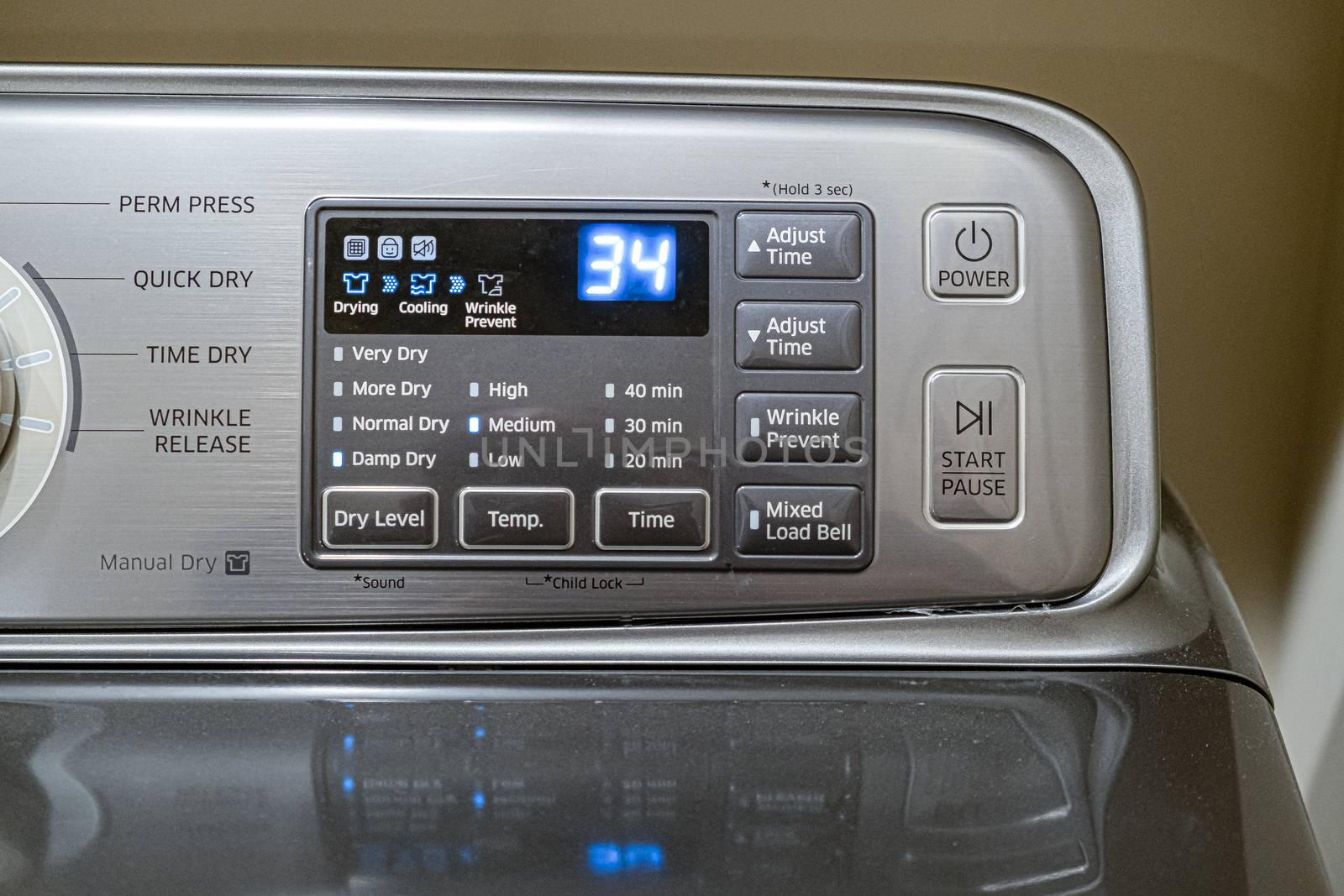 Digital Controls on Modern Dryer