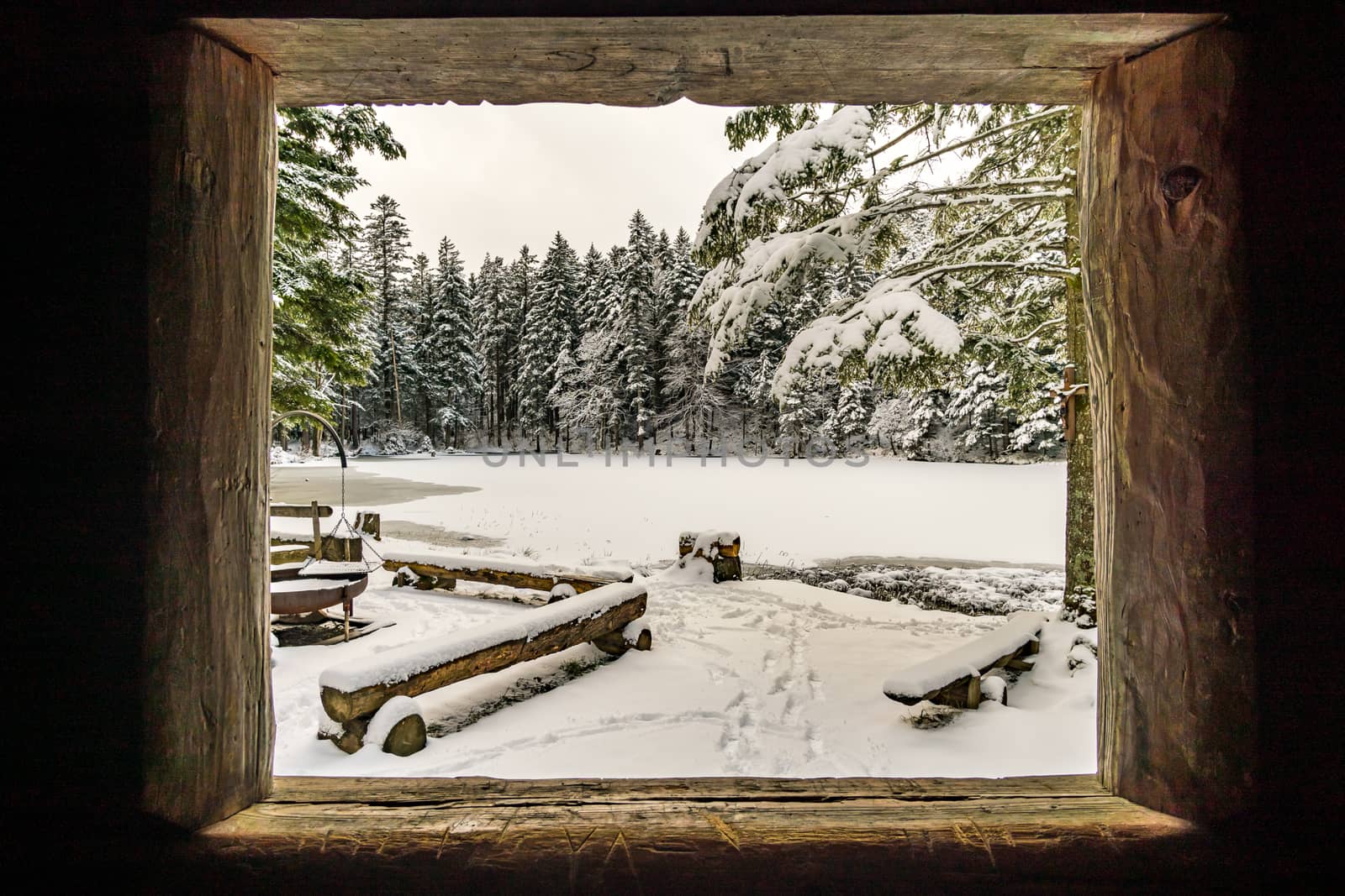 Wonderful winter hike from Restaurant Eggli over the Forstseeli and Diepoldsauer sponge to the Fähnerenspitz in the Appenzeller Land in Switzerland by mindscapephotos