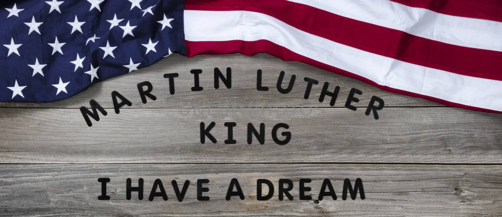 Martin Luther King Day background with text for equality  by tab1962