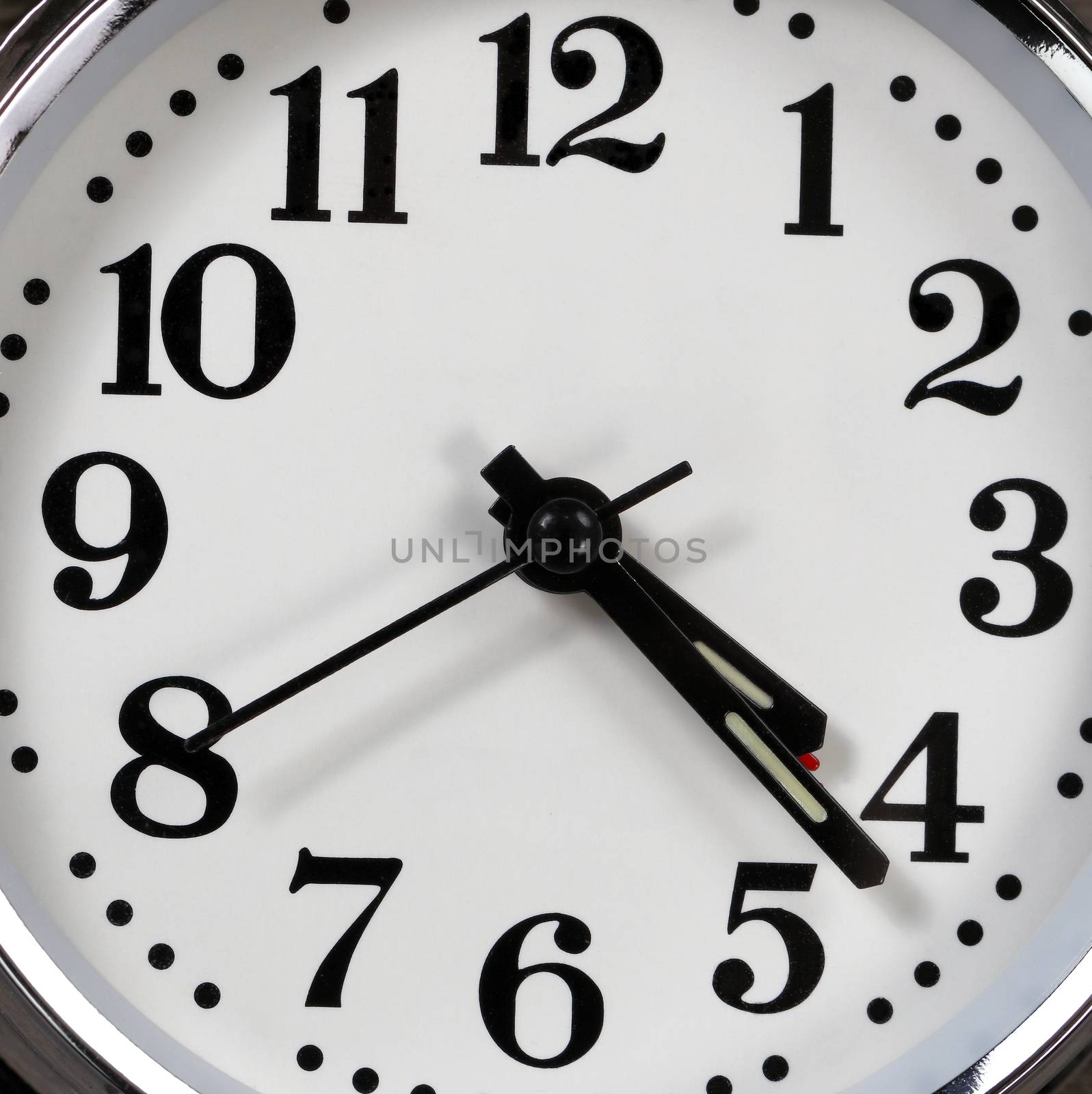 Background of analog clock in close up view  by tab1962