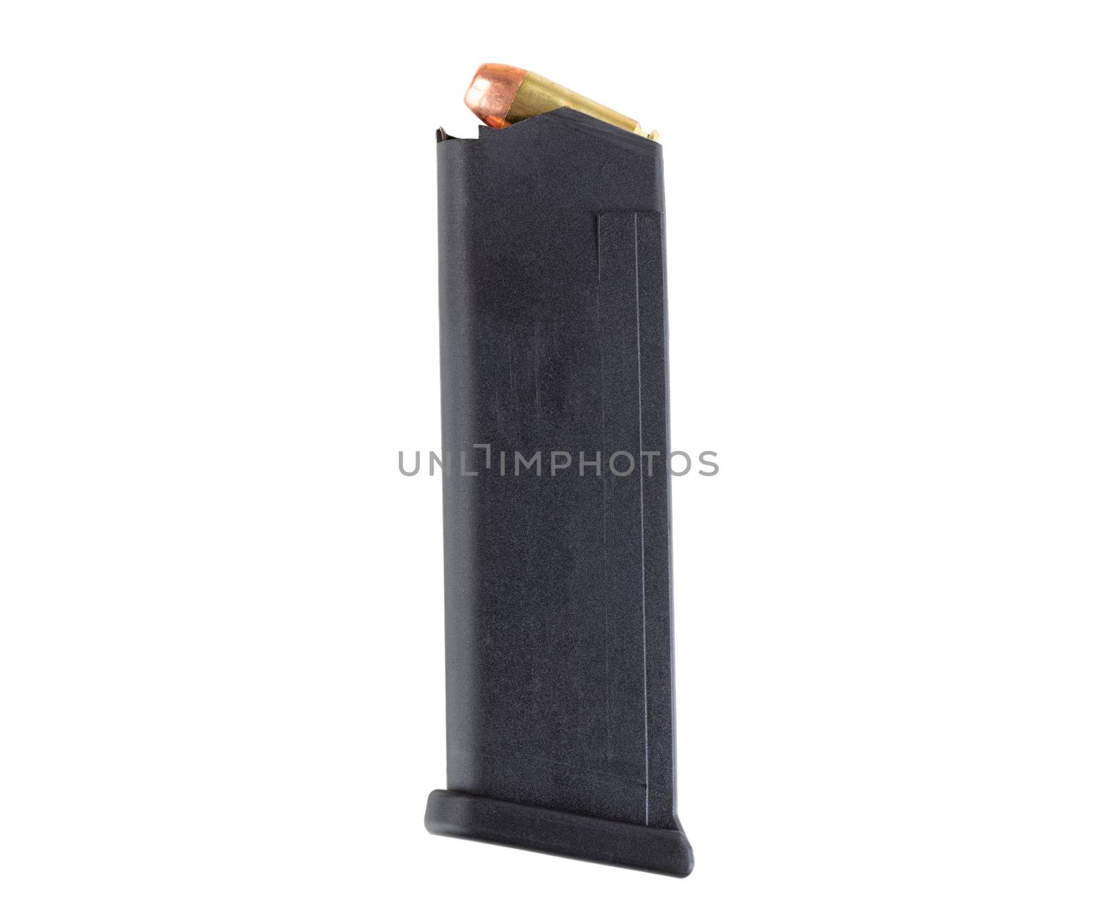 Full ammo clip isolated on a white background  by tab1962