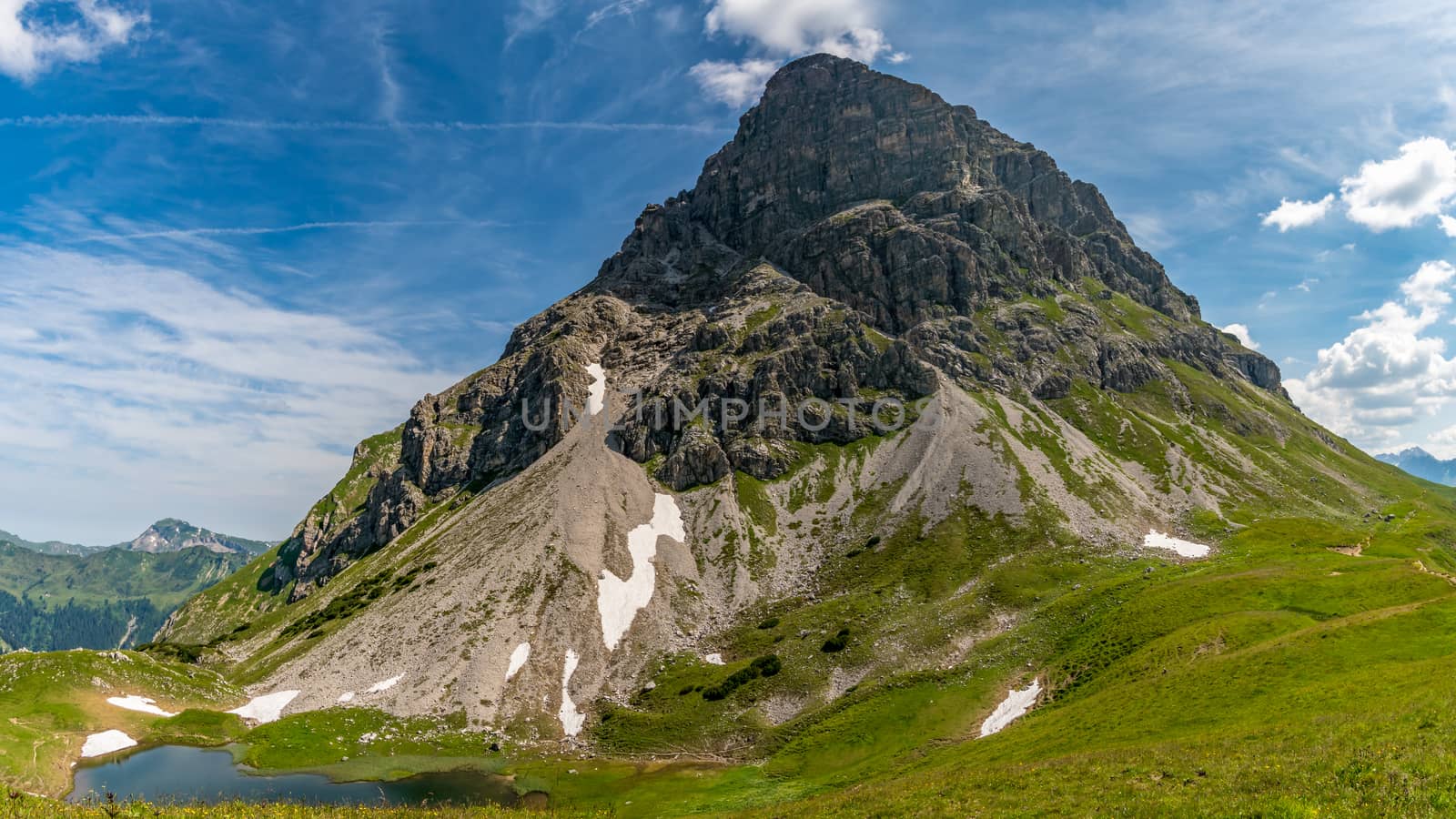 Mountain hike on the Great Widderstein in the Allgäu Alps by mindscapephotos