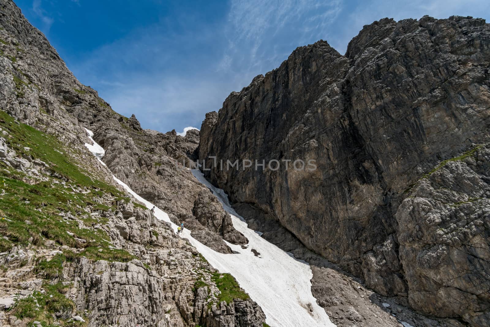 Mountain hike on the Great Widderstein in the Allgäu Alps by mindscapephotos