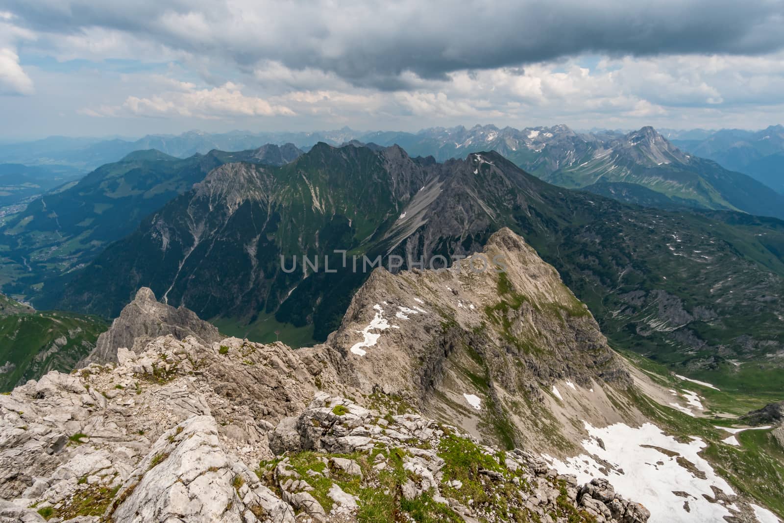 Mountain hike on the Great Widderstein in the Allgäu Alps by mindscapephotos