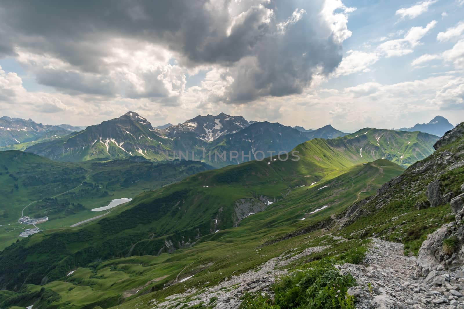 Mountain hike on the Great Widderstein in the Allgäu Alps by mindscapephotos