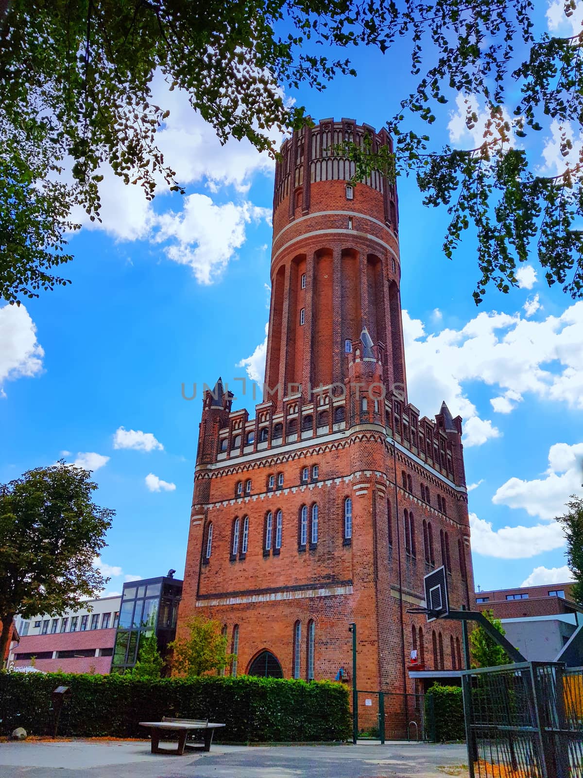 The Lüneburg water tower built between 1905 and 1907 in the southeast of Lüneburg's old town today serves as a lookout tower.