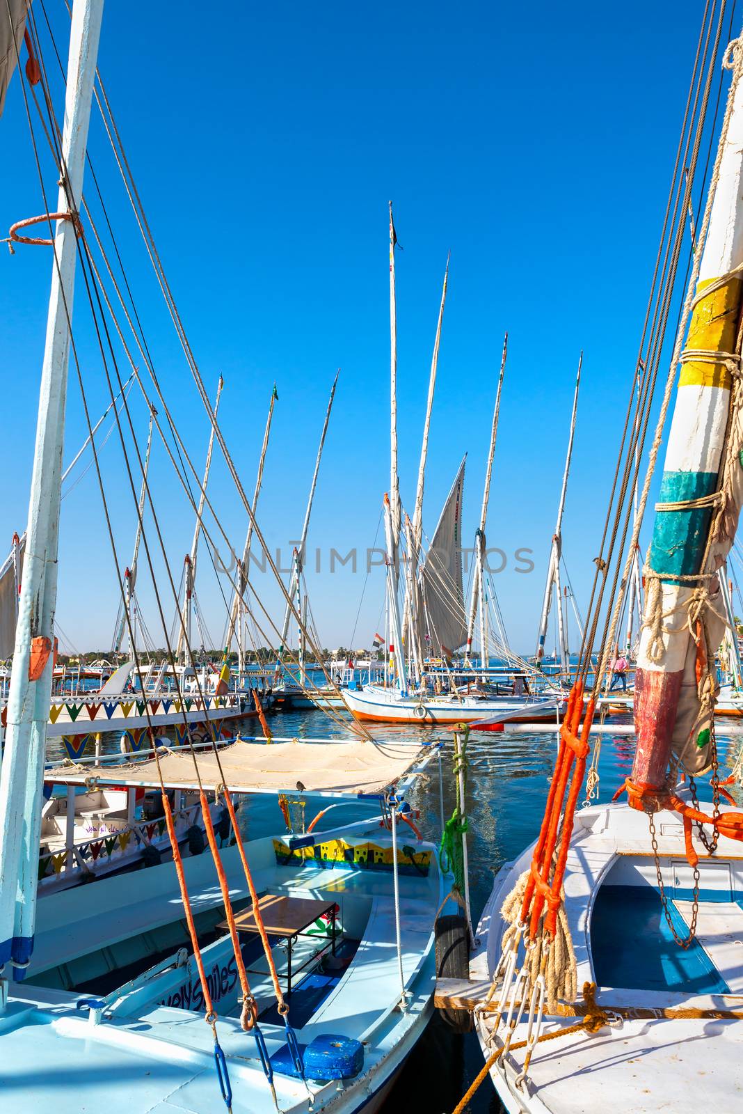 Boats in the port by Givaga