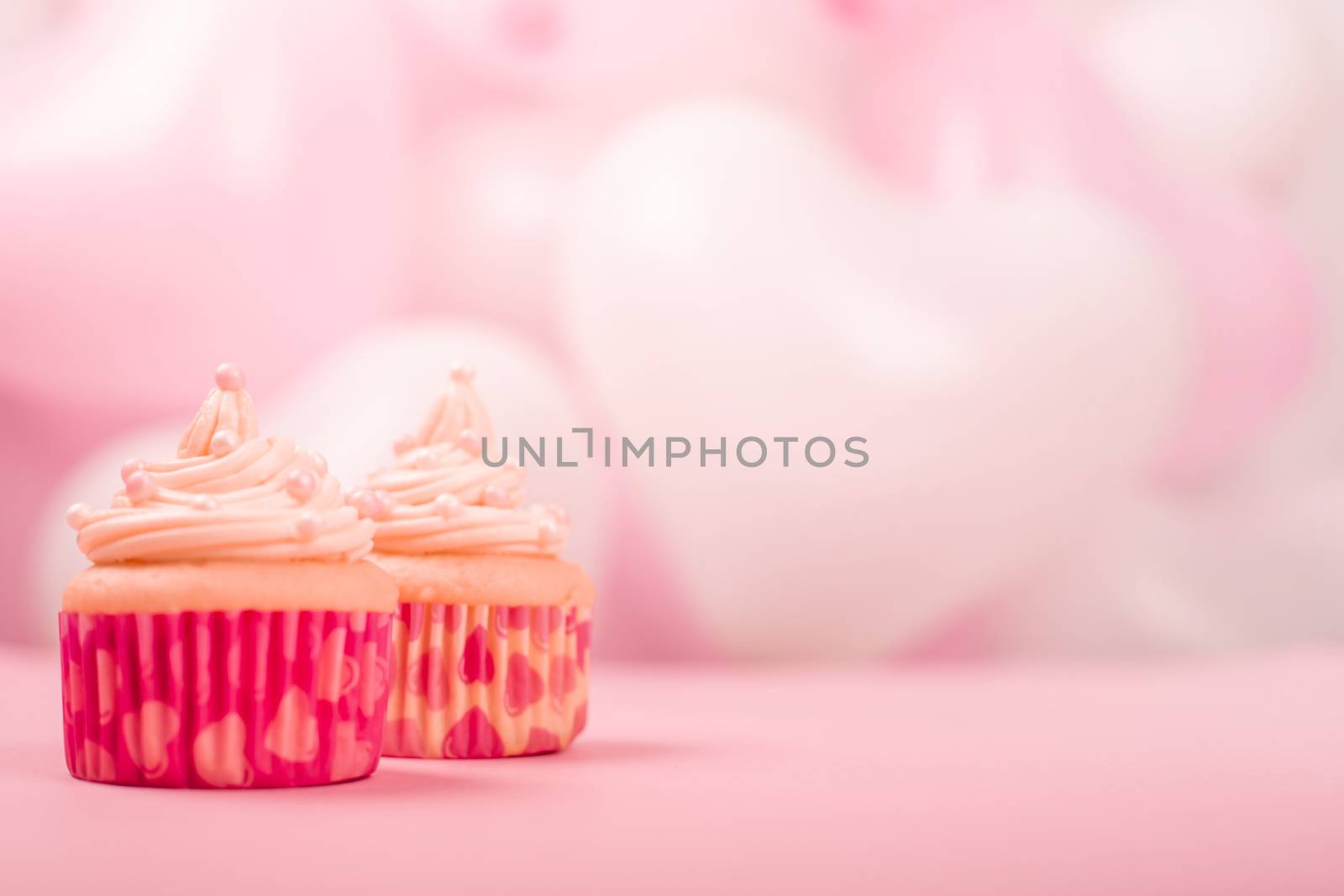 Valentine day love cupcakes by destillat