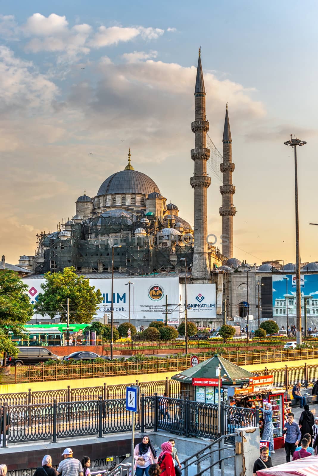 Sulaymaniye Mosque in Istanbul, Turkey by Multipedia