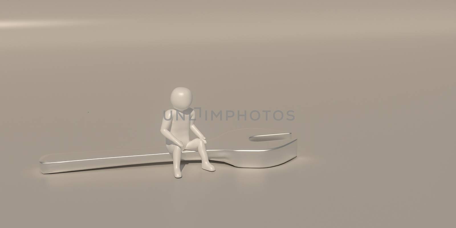 3d illustrator group of career Maintenance  symbols on a gray background, 3d rendering of the Mechanic work. Includes a selection path.