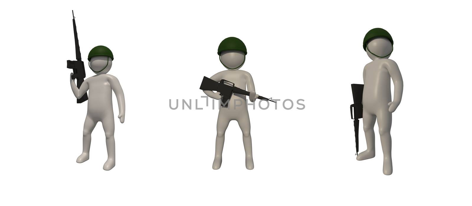 3d illustrator, 3d rendering of the white character on white backgroud.