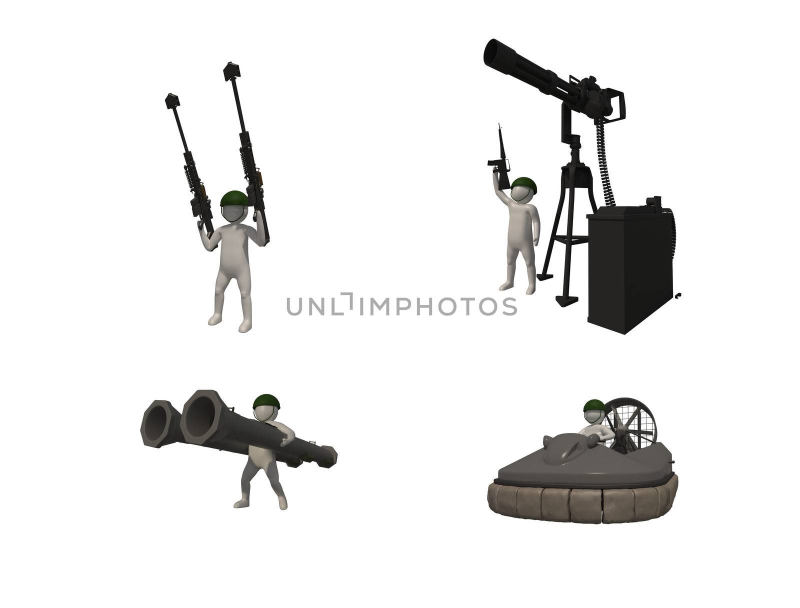 3d illustrator, 3d rendering of the white character on white backgroud.