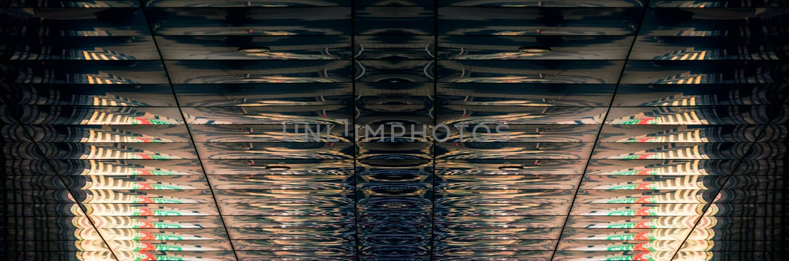 abstract dark background with reflection and distortion