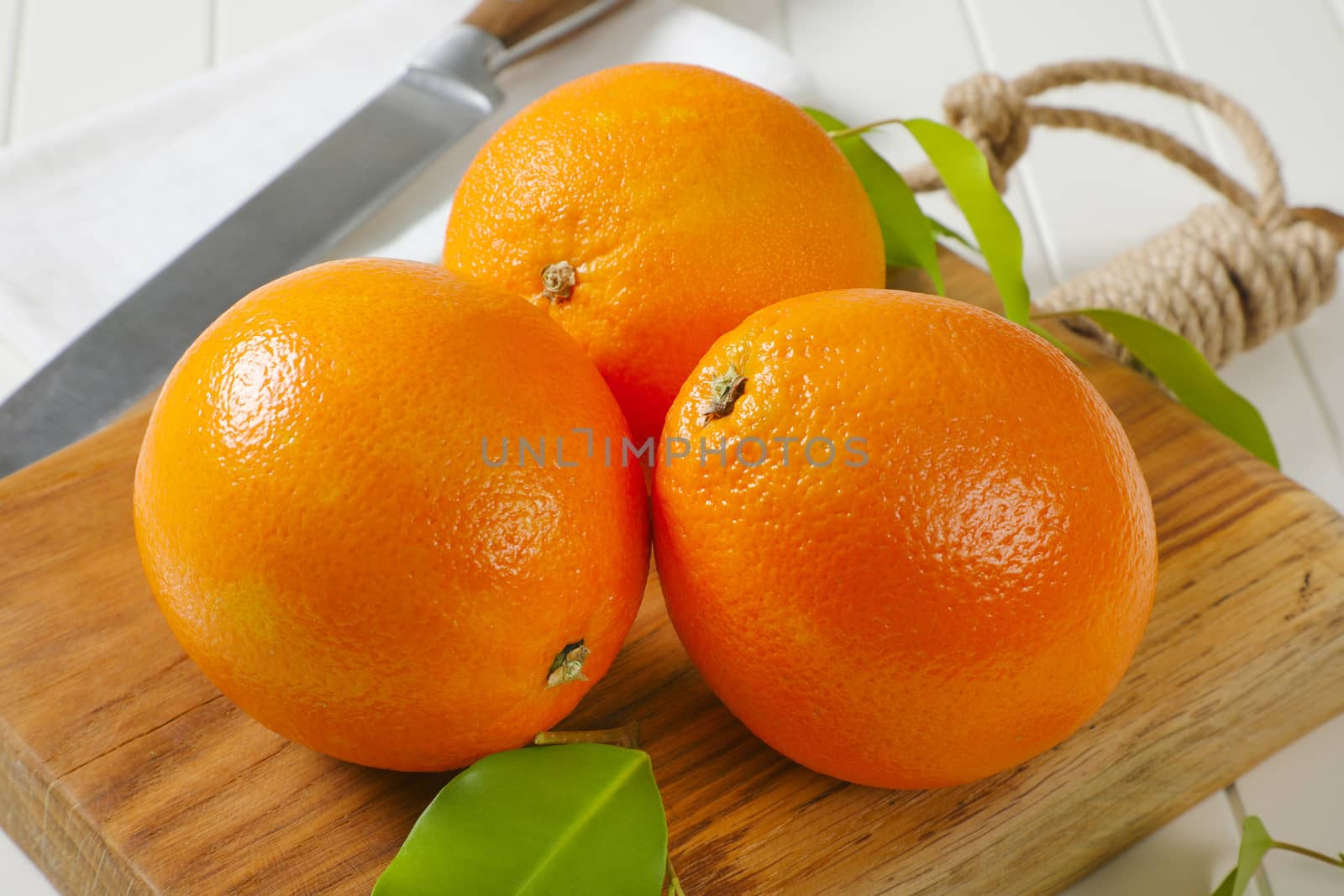 Fresh ripe oranges by Digifoodstock