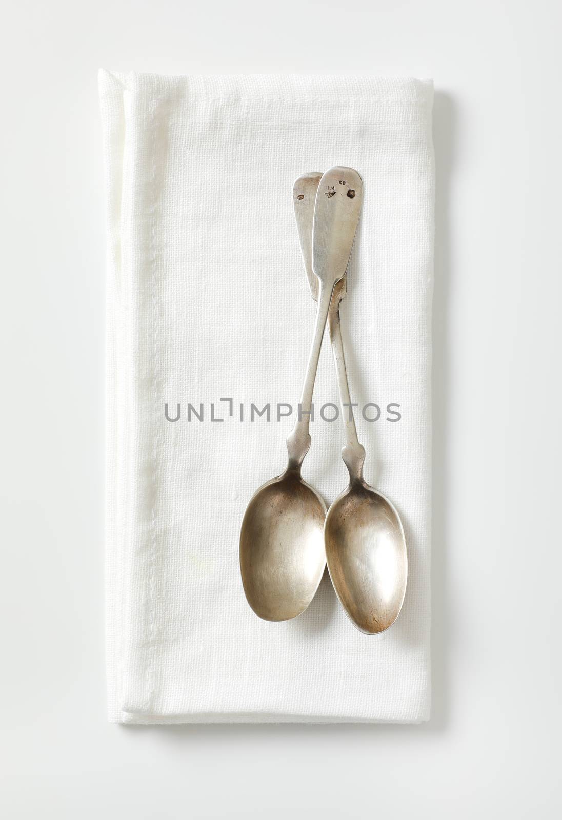 Small vintage coffee or dessert spoons by Digifoodstock