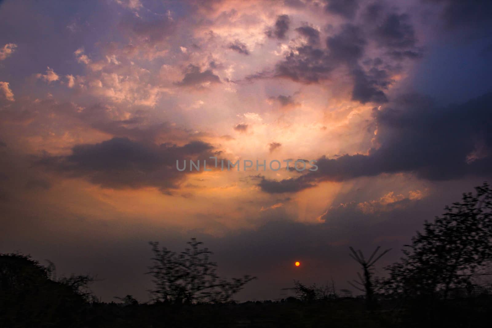 Beautiful Sunrise and Sunset View in India..