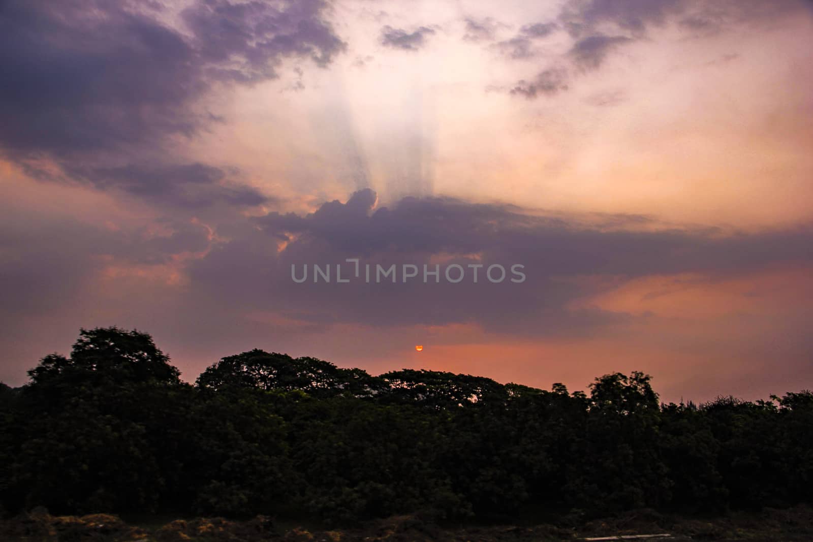 Beautiful Sunrise and Sunset View in India..