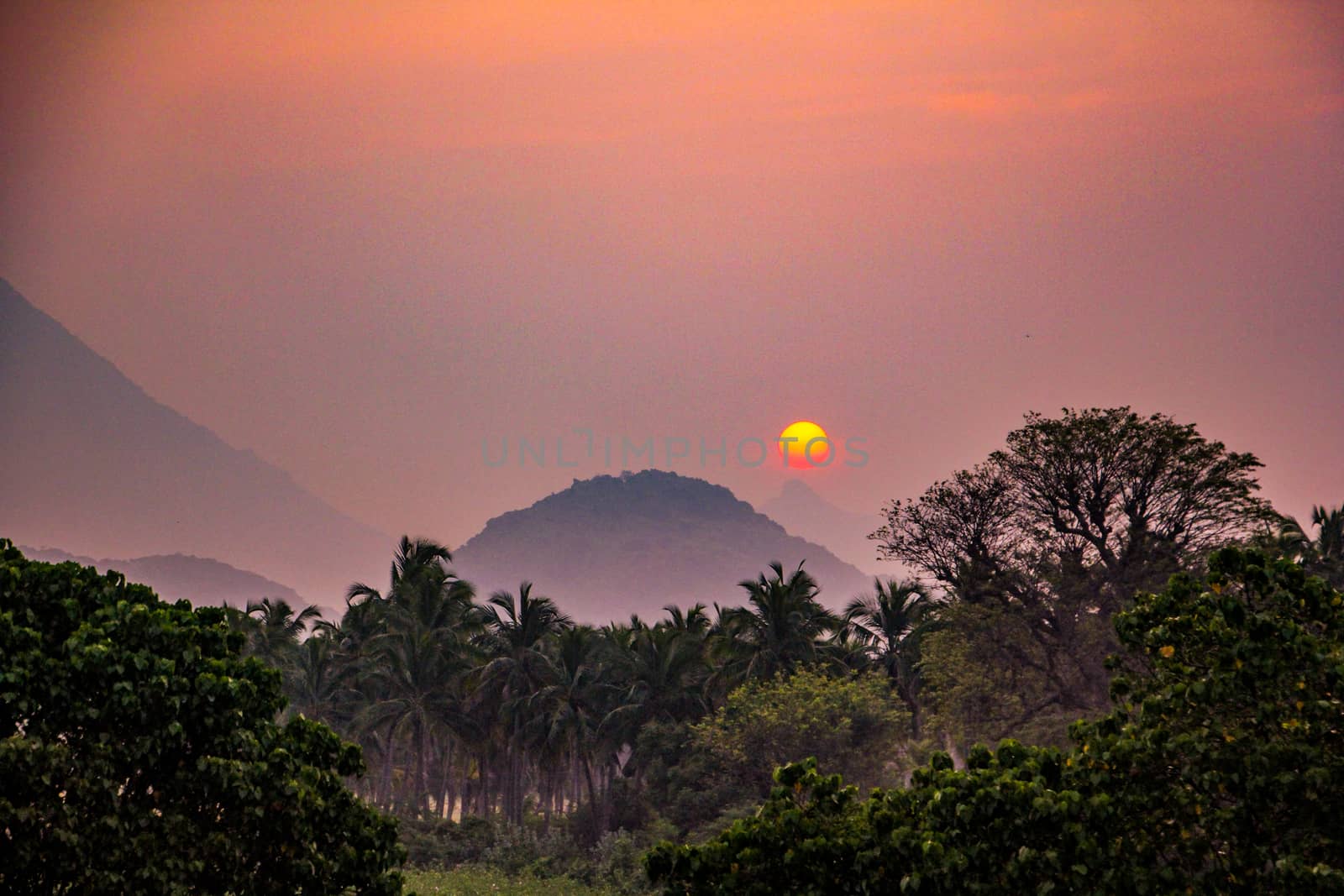 Beautiful Sunrise and Sunset View in India..