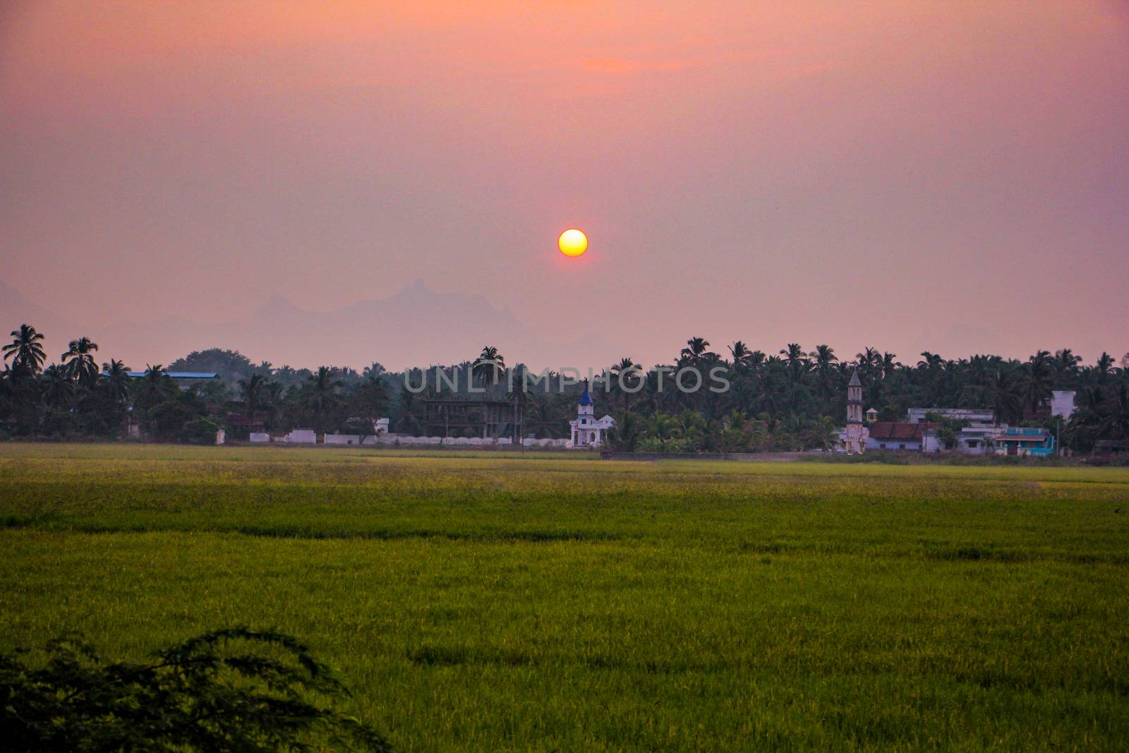 Beautiful Sunrise and Sunset View in India..