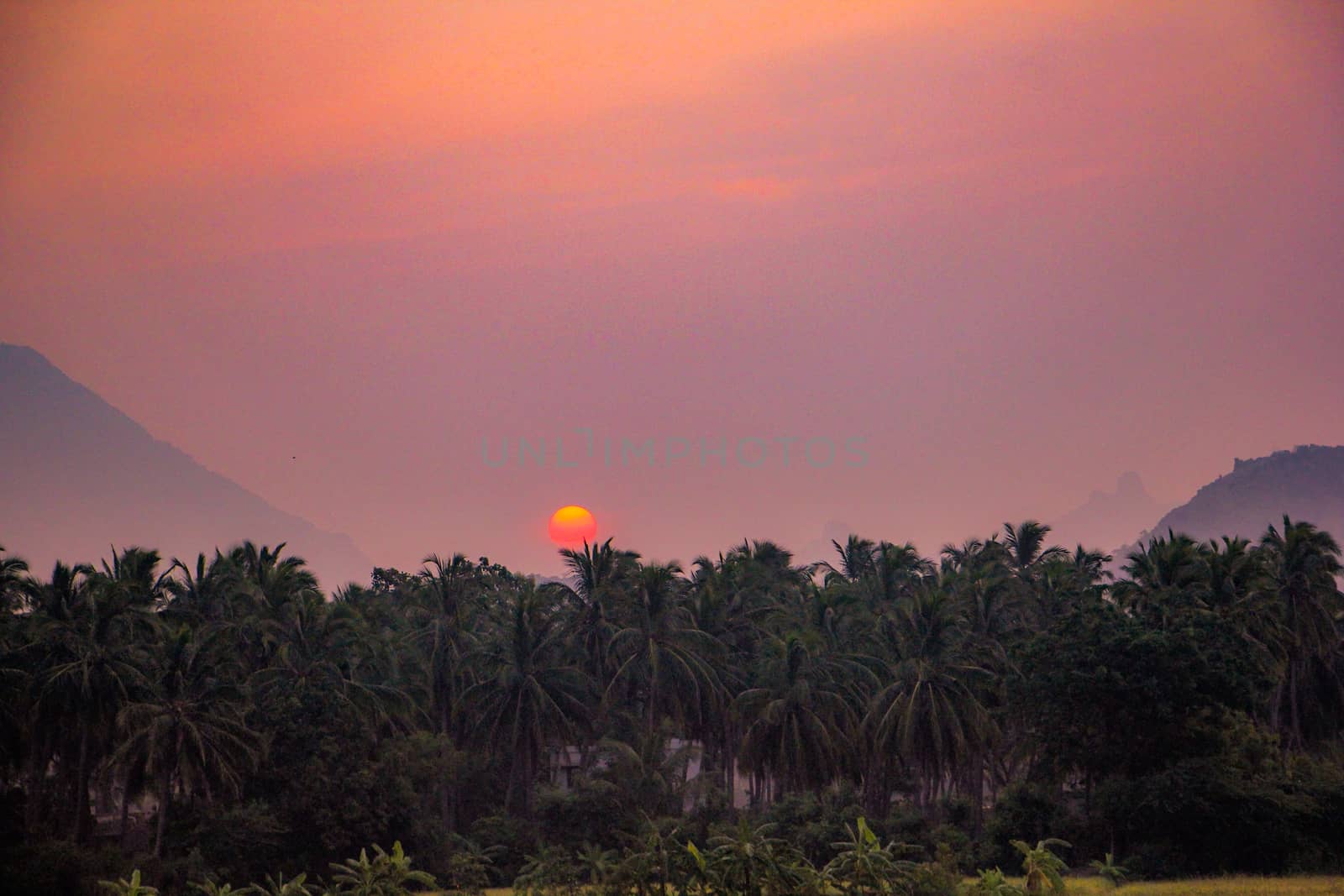 Beautiful Sunrise and Sunset View in India..