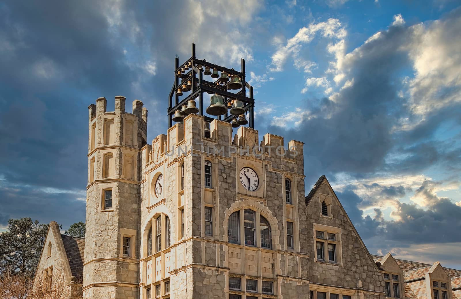 Bells Tower and Clock by dbvirago