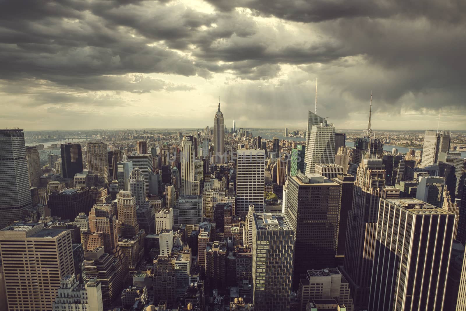 Top view of New York City by Iko