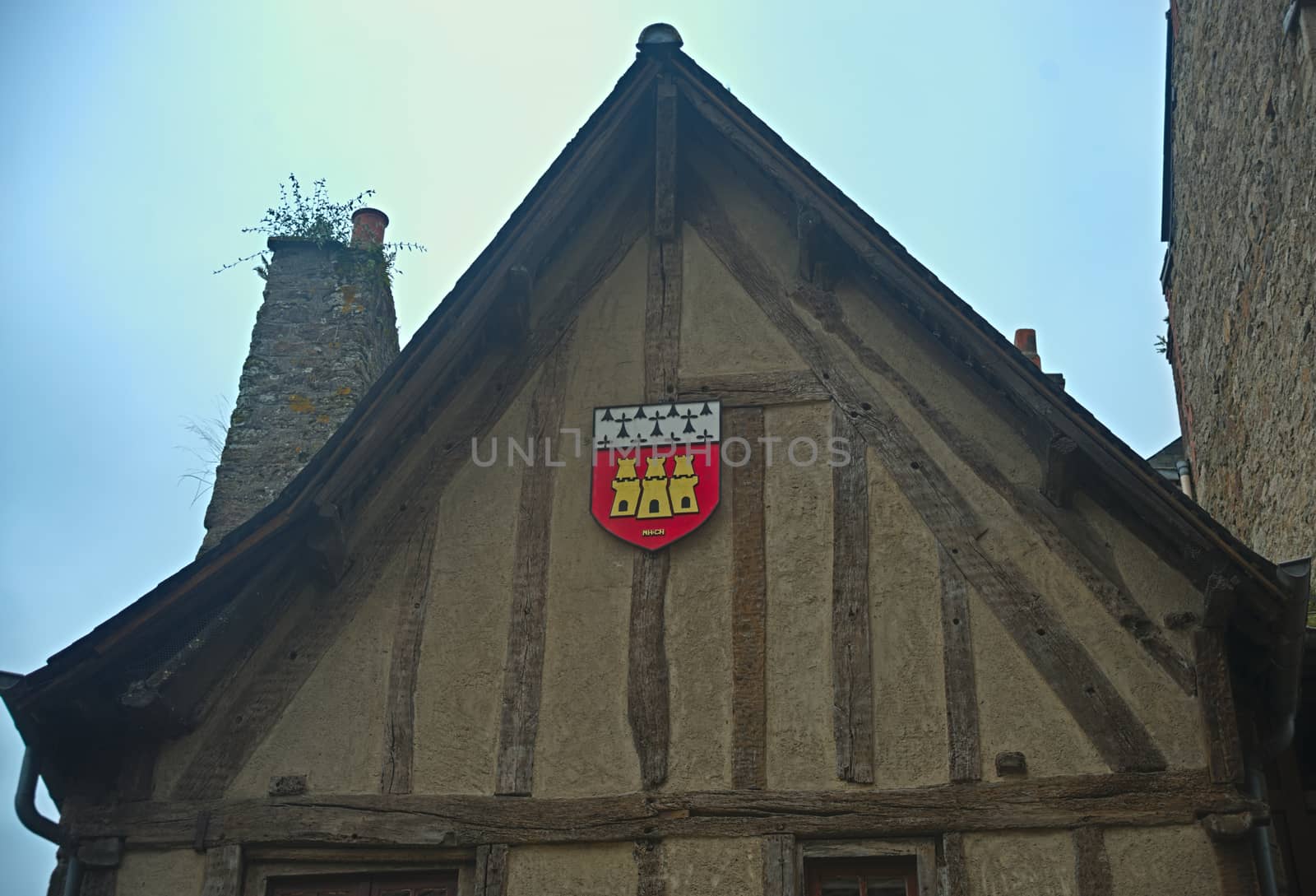 Fully restored old medieval traditional house in Dinan, France