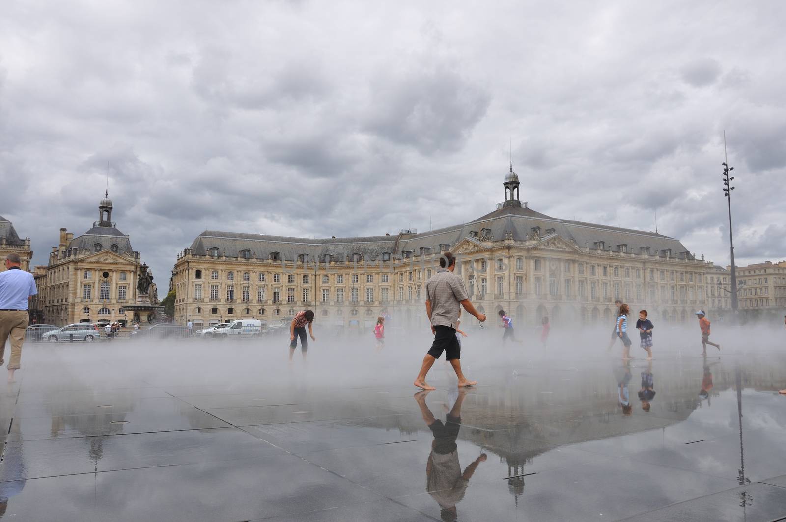 discovery of the city of Bordeaux, treasure of Aquitaine. monument of France