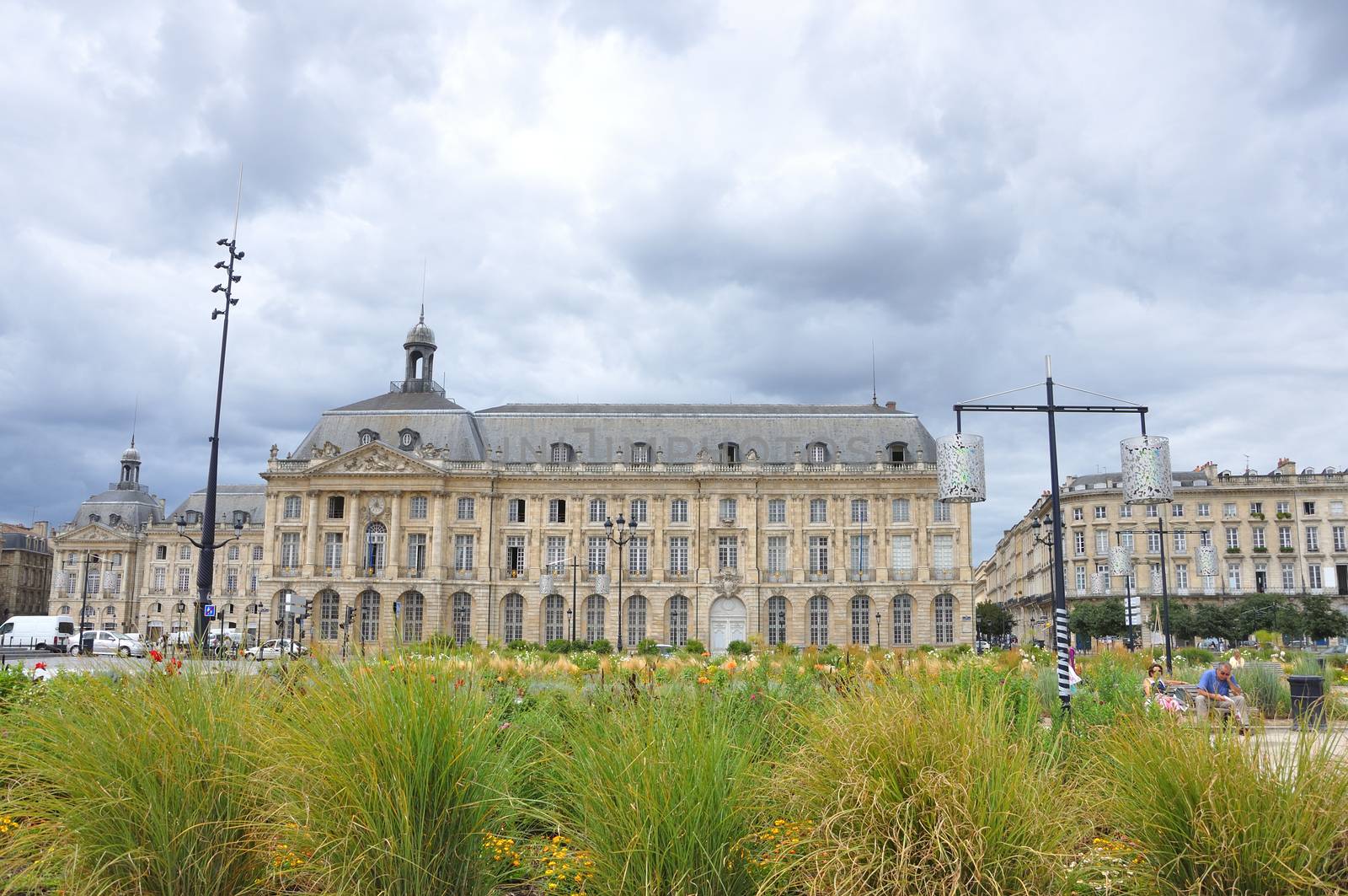 discovery of the city of Bordeaux, treasure of Aquitaine. monument of France