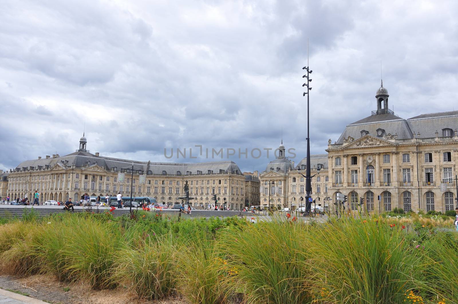 discovery of the city of Bordeaux, treasure of Aquitaine. monument of France