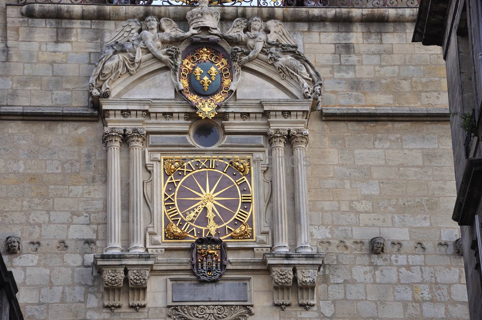 discovery of the city of Bordeaux, treasure of Aquitaine. monument of France