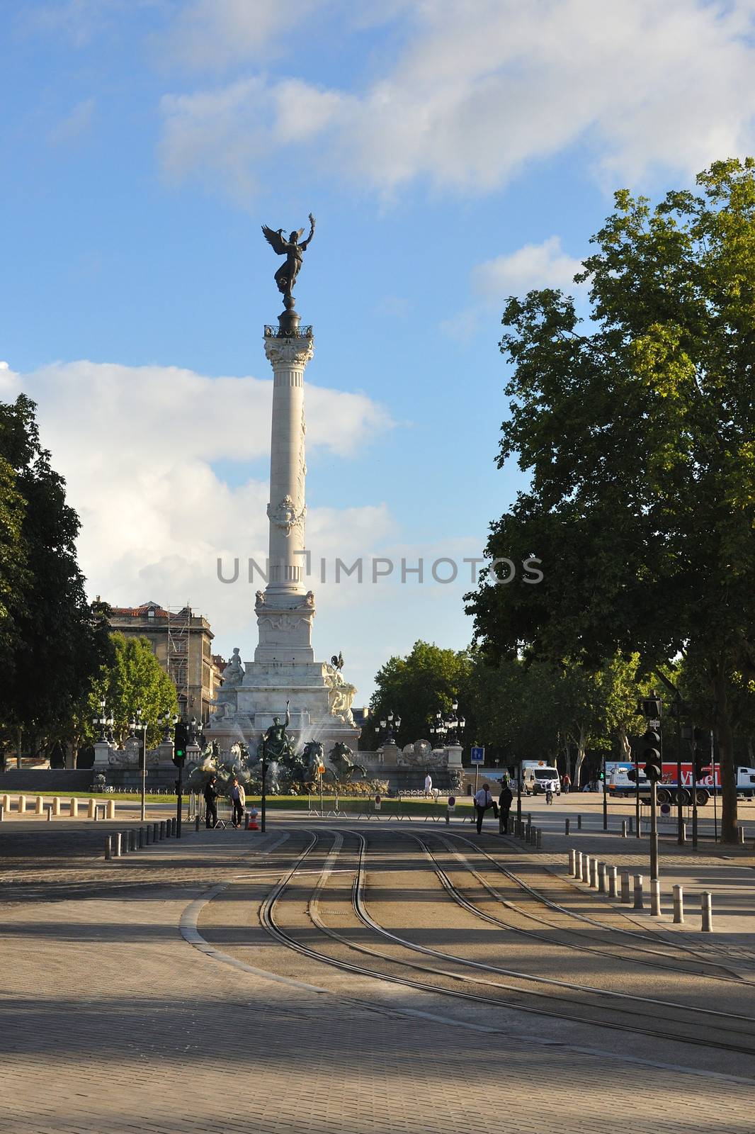 discovery of the city of Bordeaux, treasure of Aquitaine. monument of France
