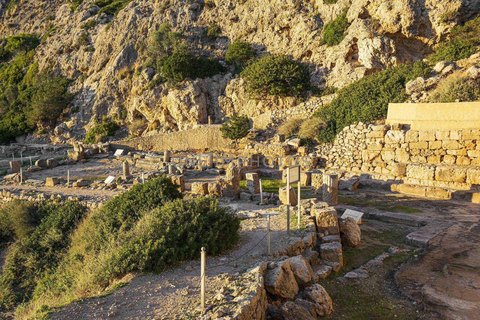 The ancient temple of Hera near Perachora village in Greece by ankarb