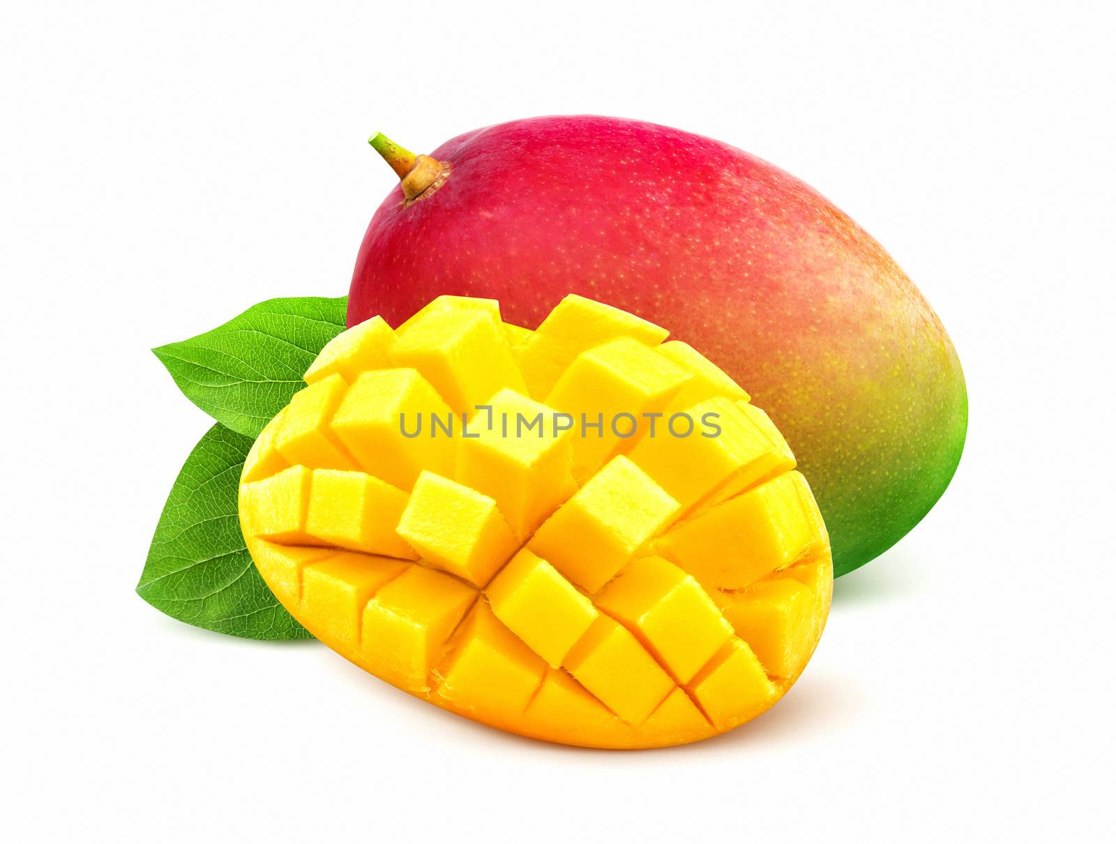 Mango isolated on white background by xamtiw