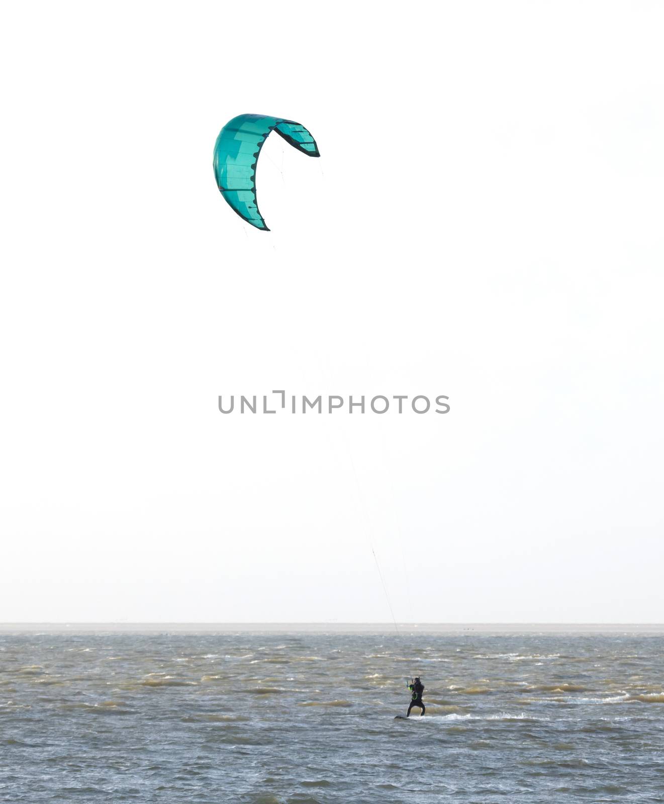 Kitesurfing on the waves by michaklootwijk