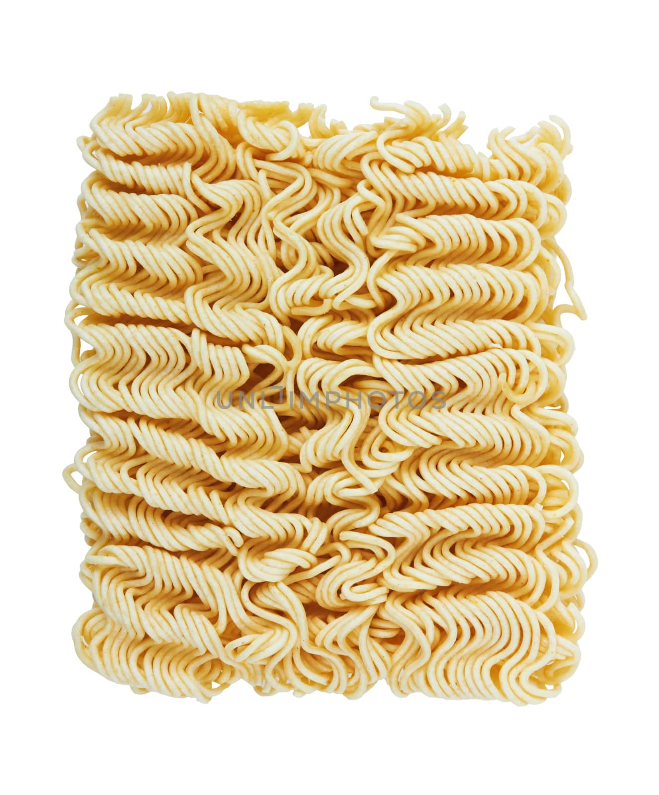 instant noodles on a white background by pioneer111