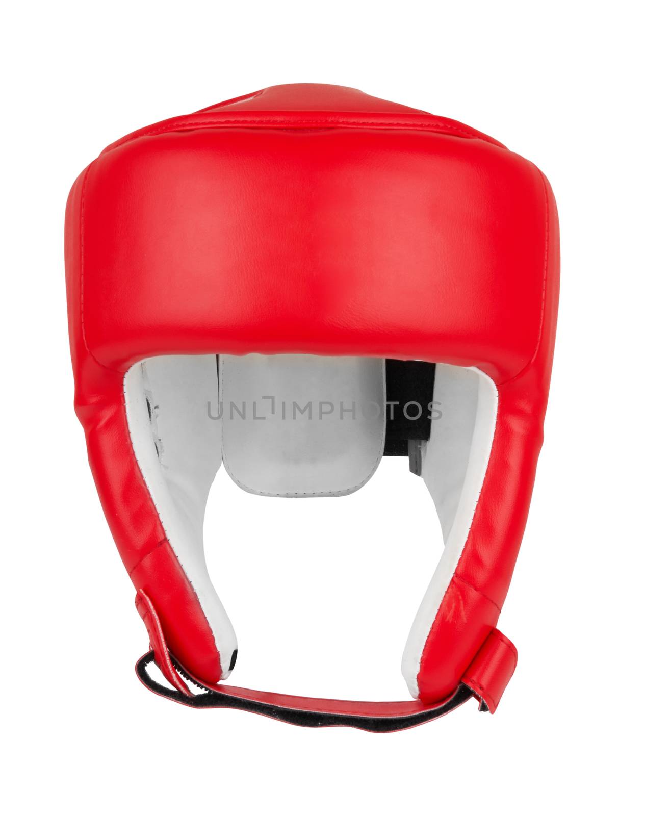 boxing helmet isolated on a white background