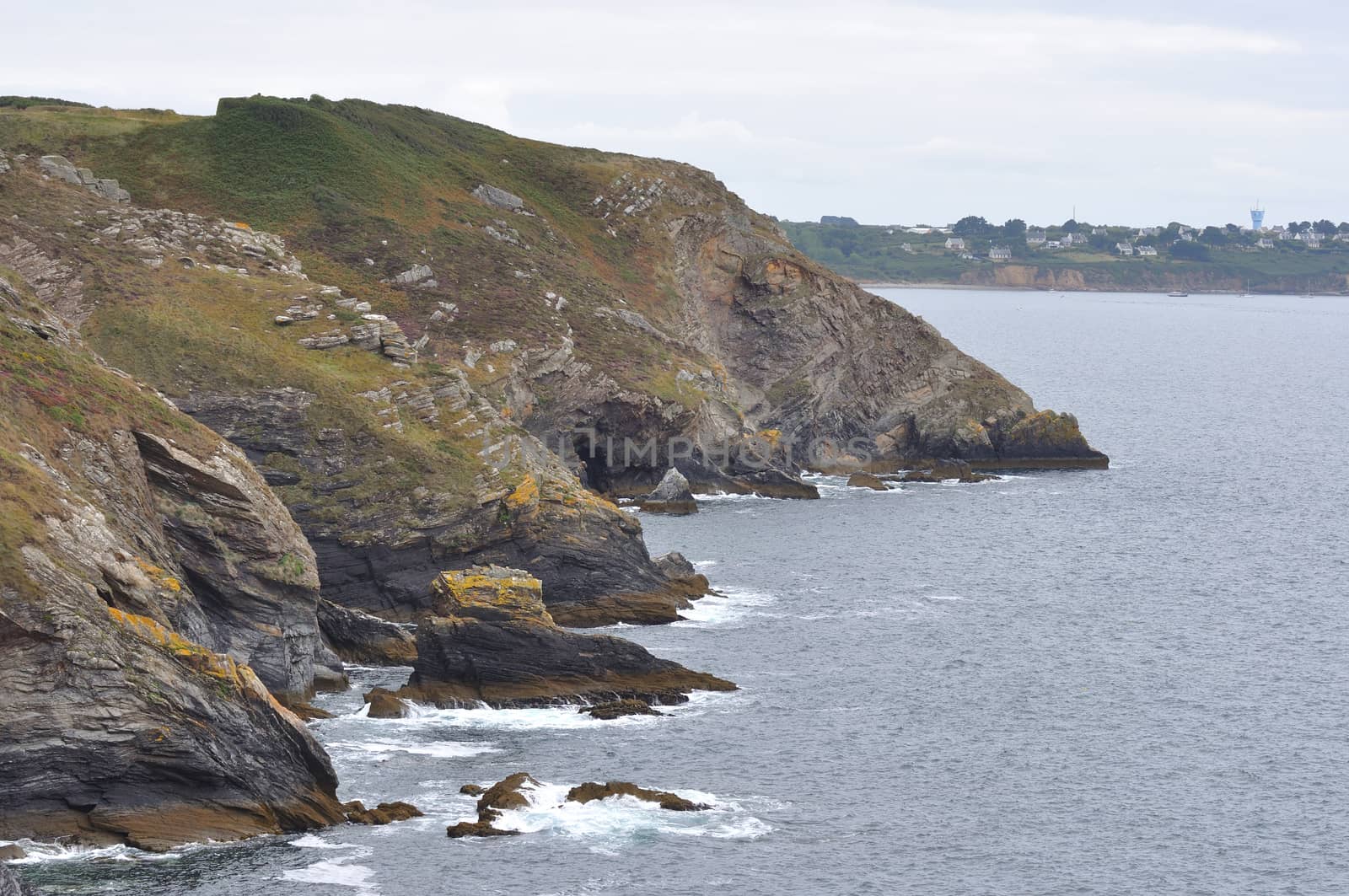 discovery of the Brittany coast, Talbert furrow. beautiful region of France