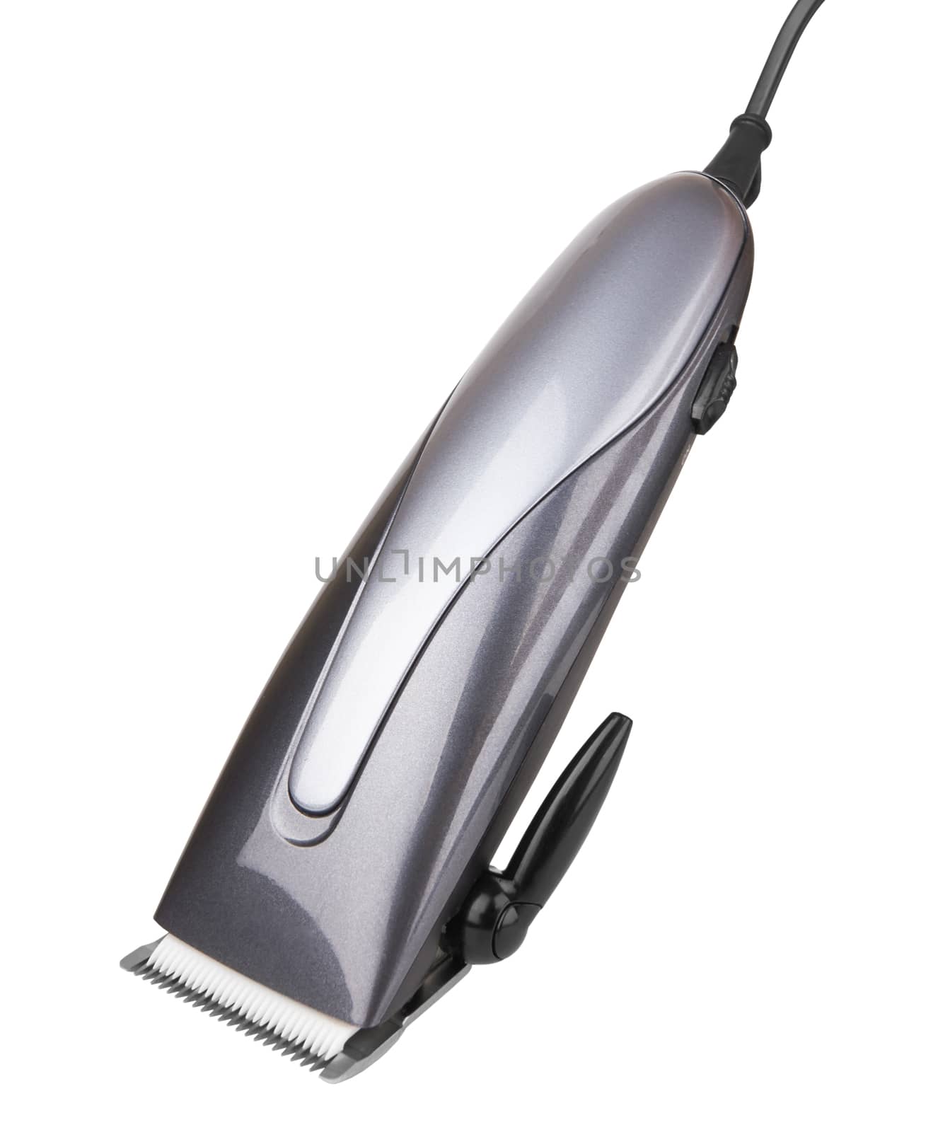 electric clipper isolated on a white background