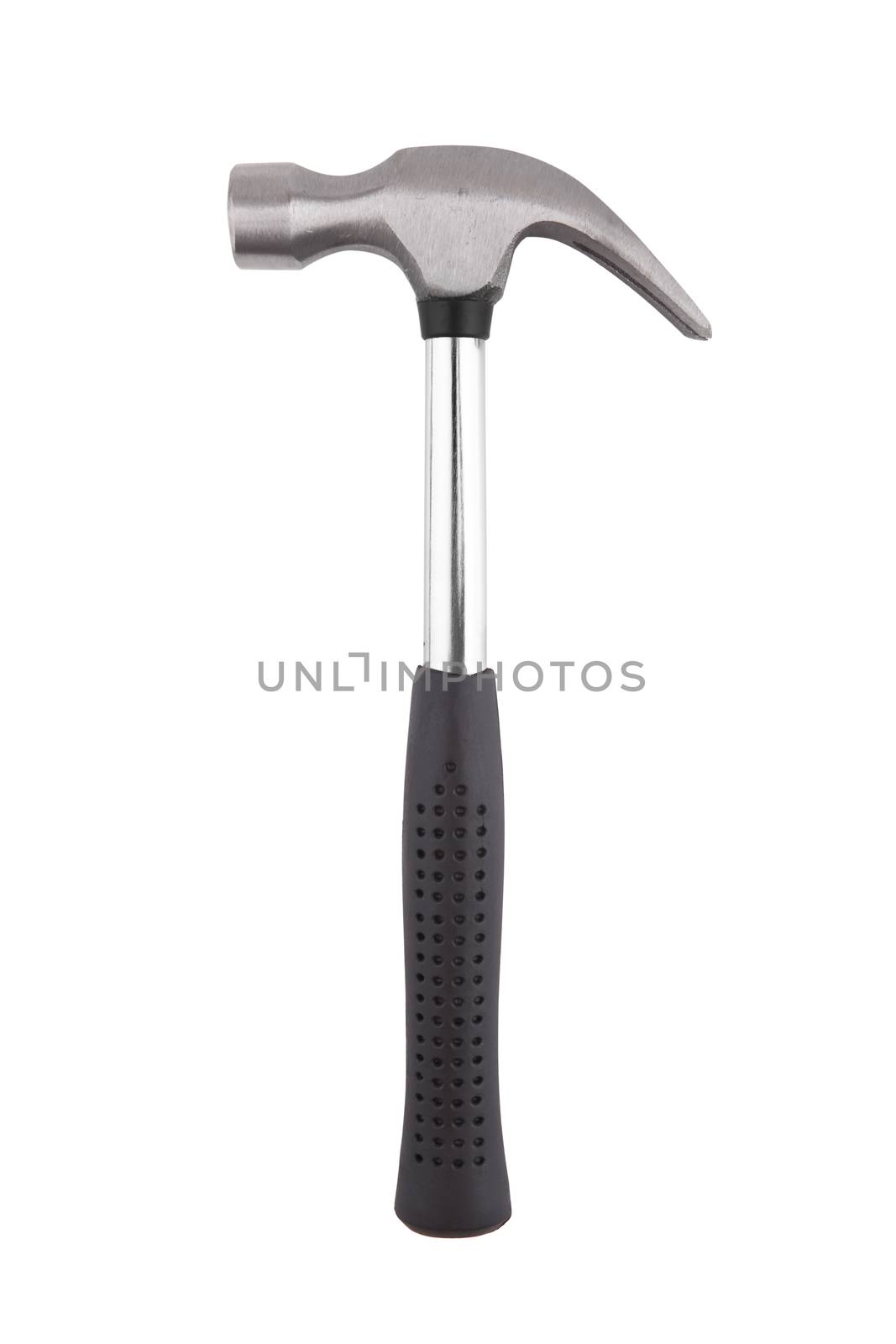 Iron hammer isolated on a white background