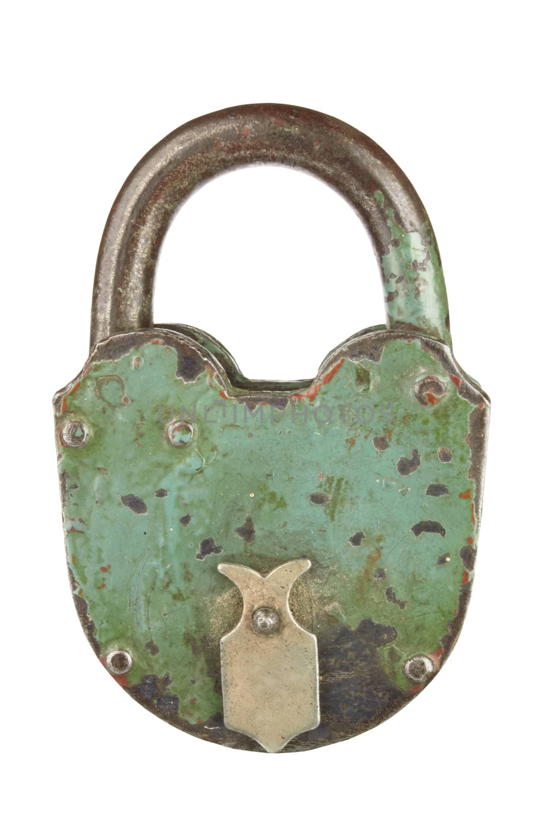 old padlock by pioneer111