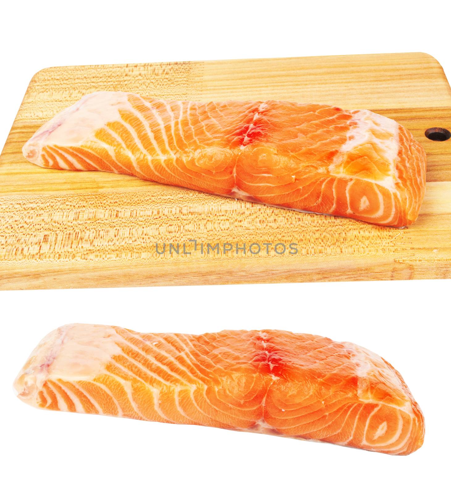 raw salmon by pioneer111