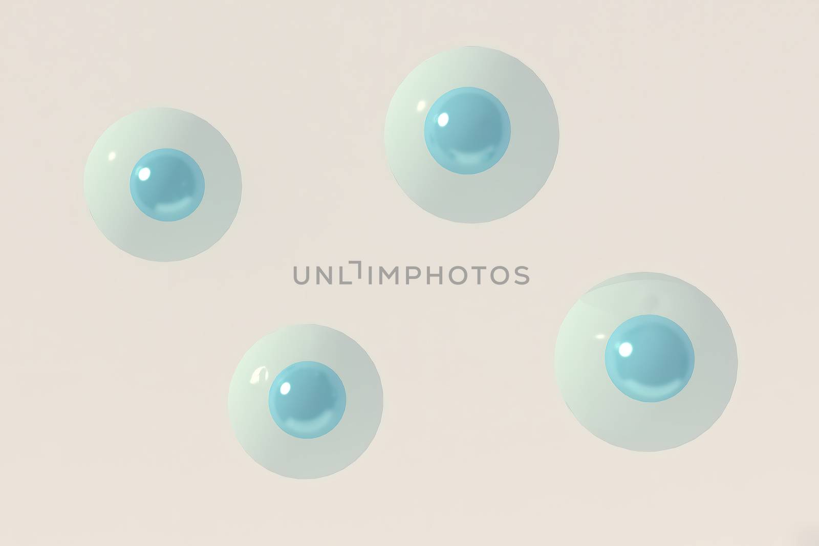 3d rendering of Cell biology deals with the smallest unit of life.
