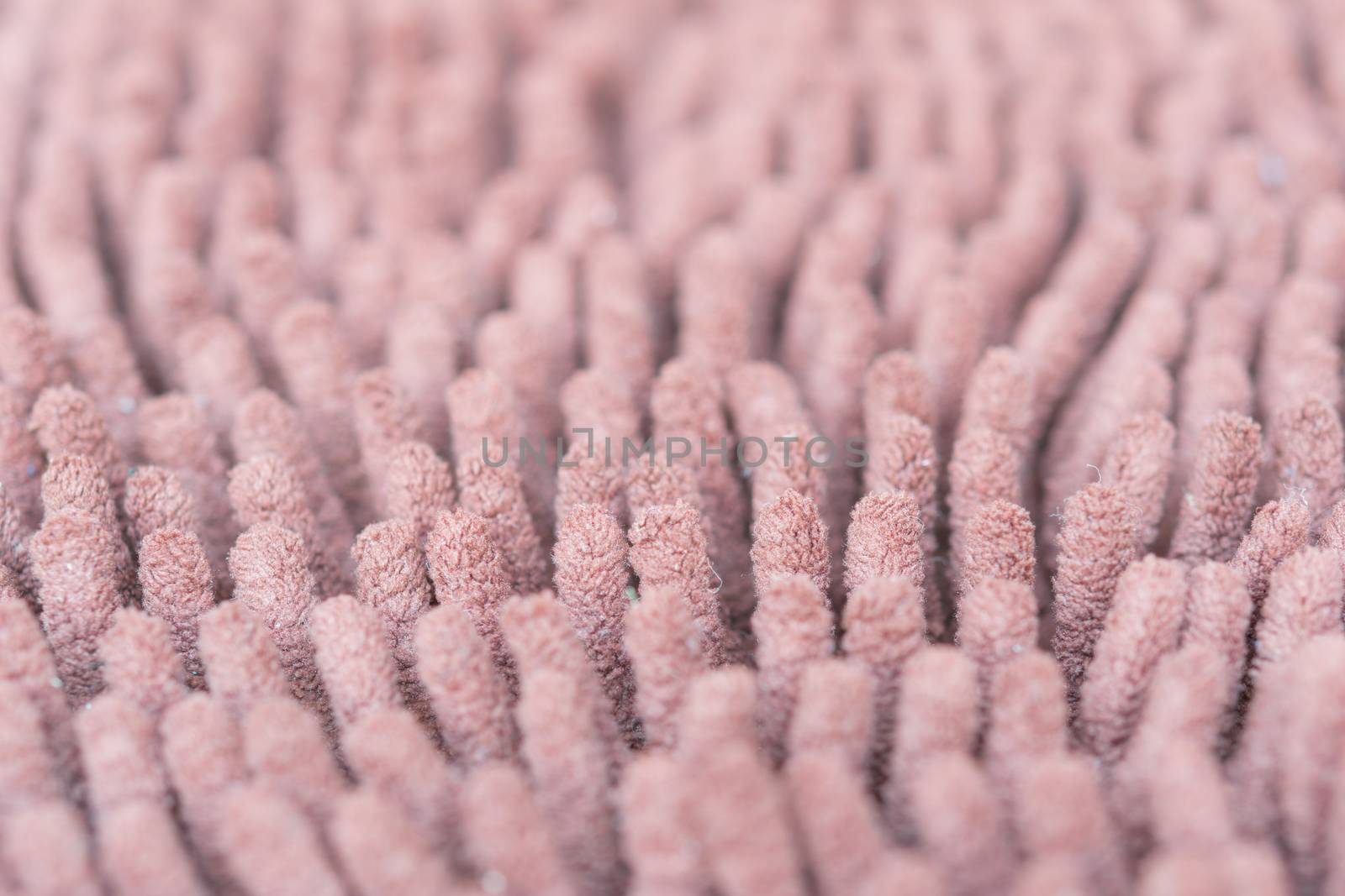 Macro brown cleaning doormat or carpet
