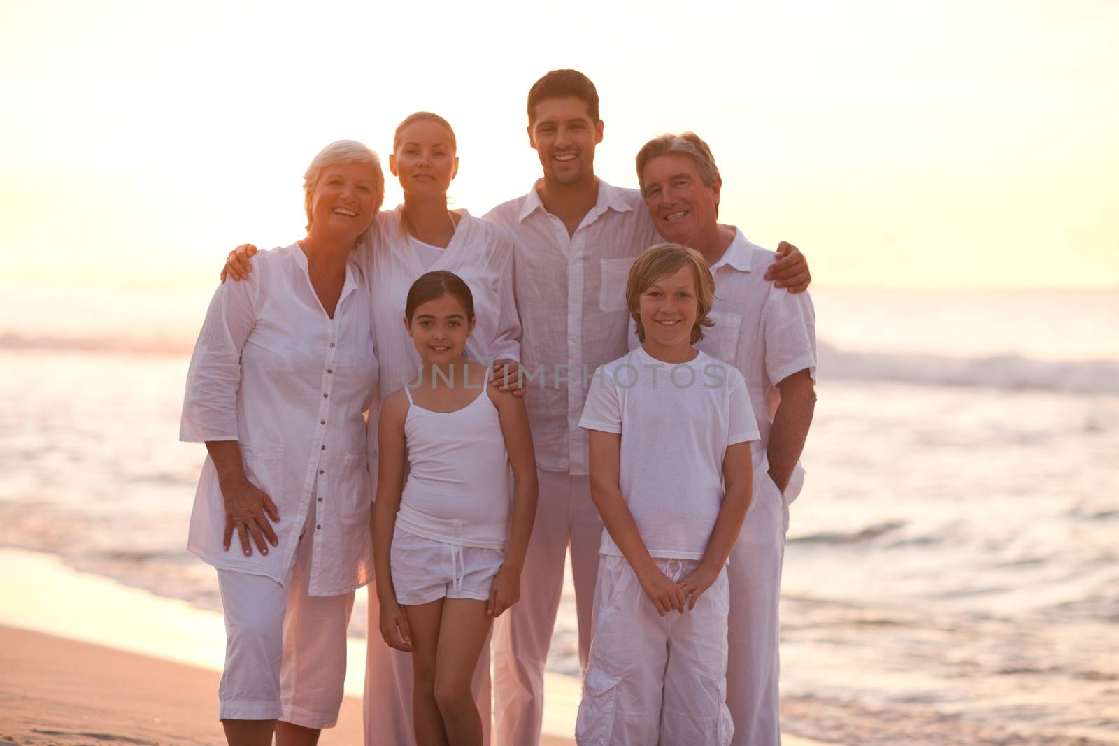 Portrait of a happy family by Wavebreakmedia