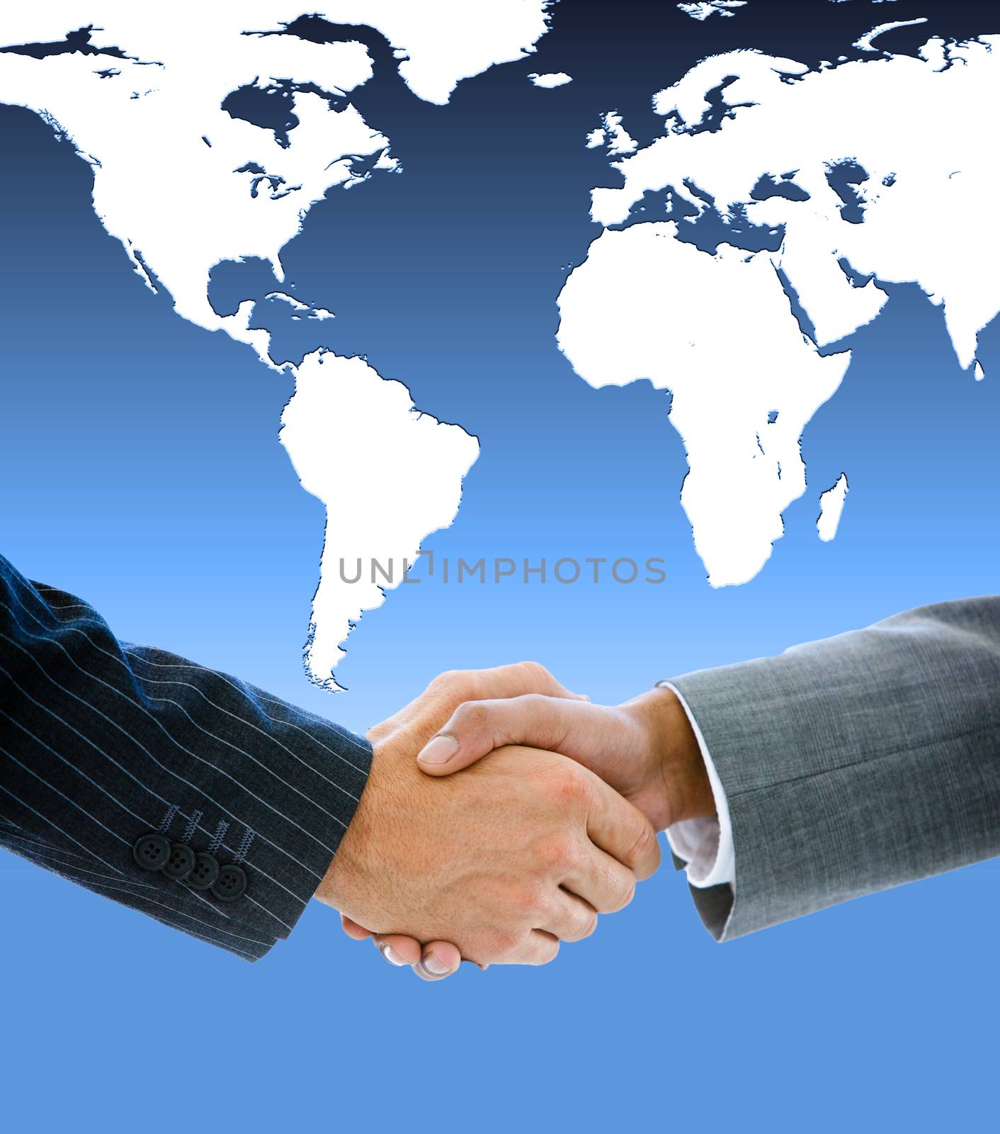 Close up of a business people shaking hands by Wavebreakmedia