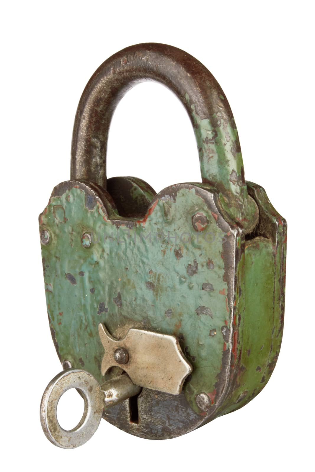 old padlock by pioneer111