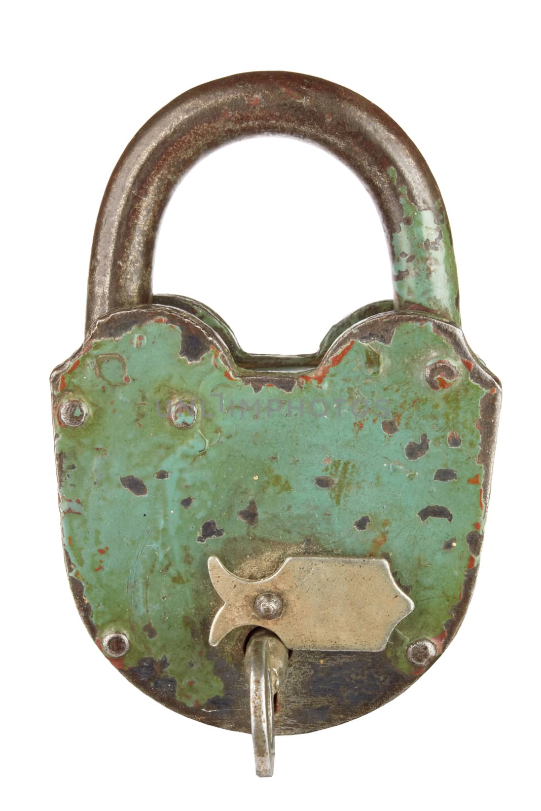 old padlock  by pioneer111