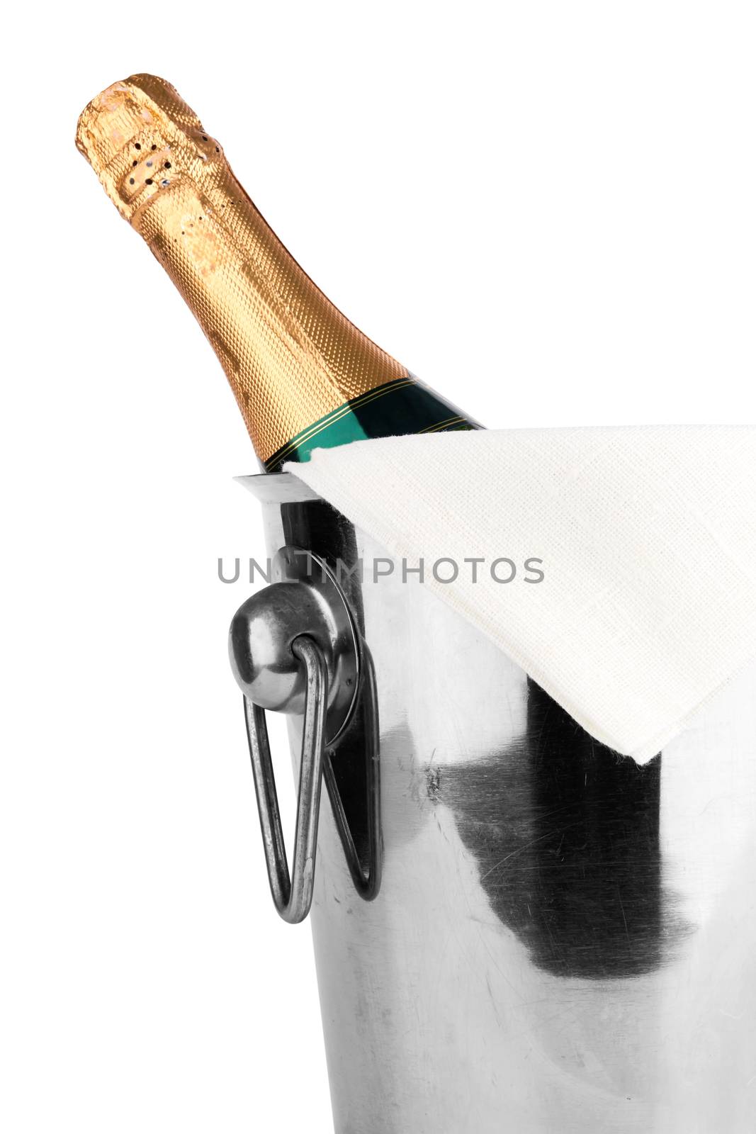 bottle of champagne by pioneer111